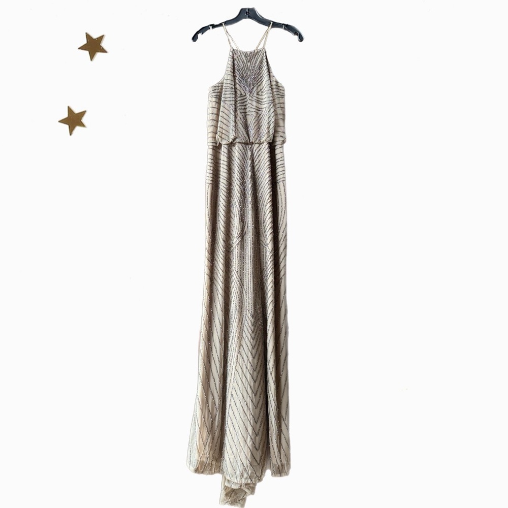 Adrianna Papell Beaded Blouson